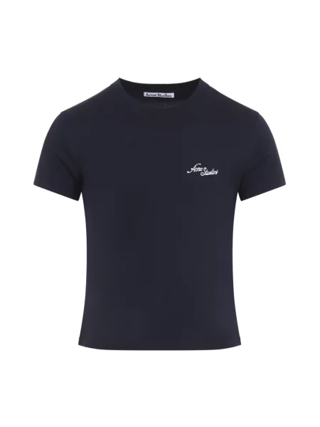 Koszulka Acne Studios niebieska