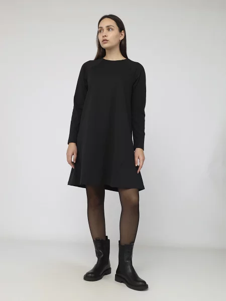 Платье мини Yuki черное