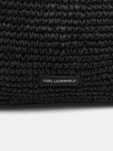 Karl Lagerfeld torebka hobo K/AUTOGRAPH czarna