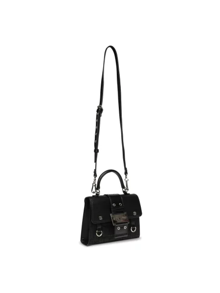 Torebka Steve Madden skórzana czarna