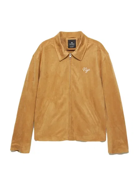 Pull&Bear Geacă de primăvară-toamnă galben