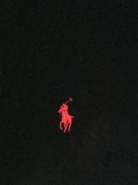 Кожени карирани шорти Polo Ralph Lauren с ревер зелено