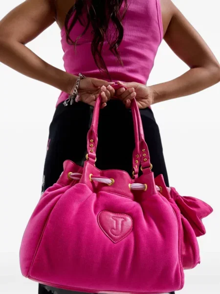 Geantă shopper Juicy Couture roz