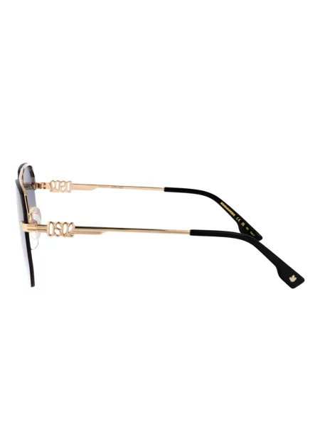 Ochelari de soare Dsquared2 Eyewear cu imprimeu geometric albastru