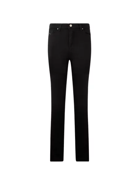 Blugi skinny Diesel cu 5 buzunare skinny fit negru