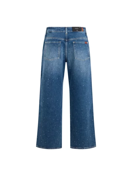 7 FOR ALL MANKIND jeansy straight niebieskie