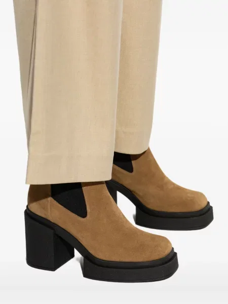 Botine Nodaleto cu platformă maro