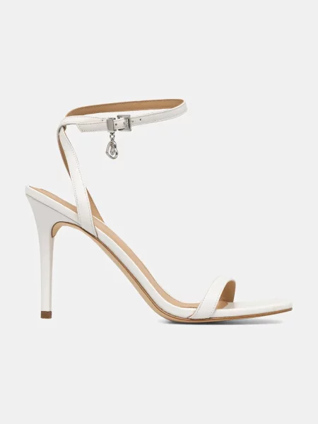 MICHAEL Michael Kors sandały skórzane Liana Sandal białe