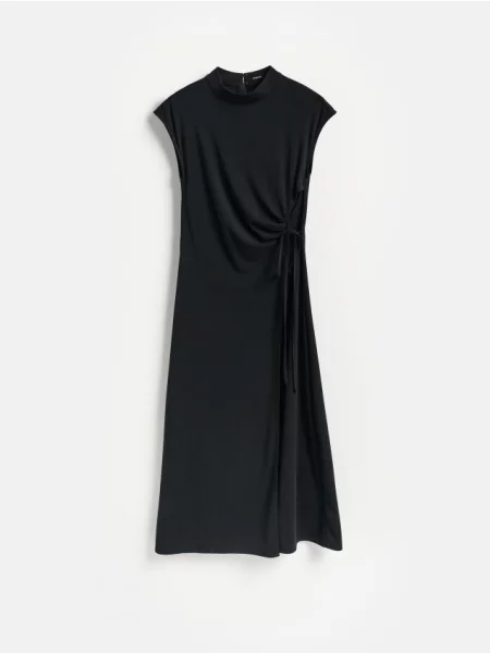Reserved Rochie cu șnur decorativ negru