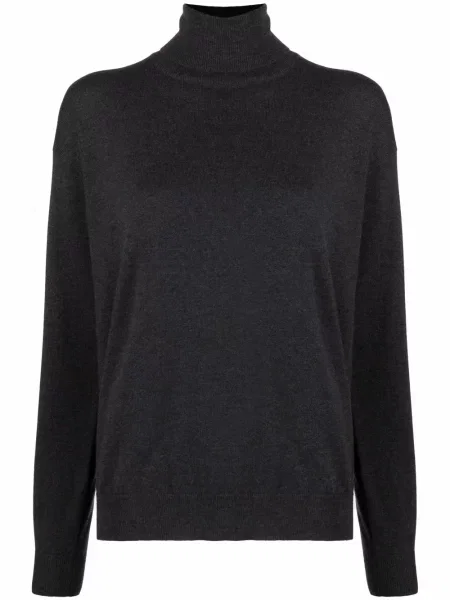 Pulover Brunello Cucinelli din cașmir gri