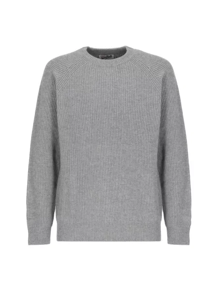 Sweter Mc2 Saint Barth wełniany szary