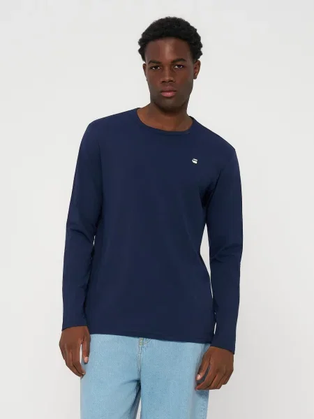 G-STAR Tricou marin albastru