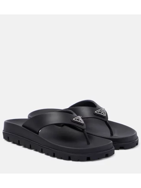 Chiloți tanga Prada negru