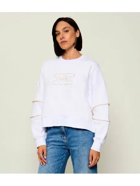 Elisabetta Franchi Hanorac | Relaxed fit alb