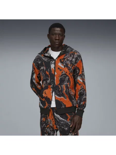 Bluza z kapturem LAFRANCÉ HEEM Era pomarańczowa
