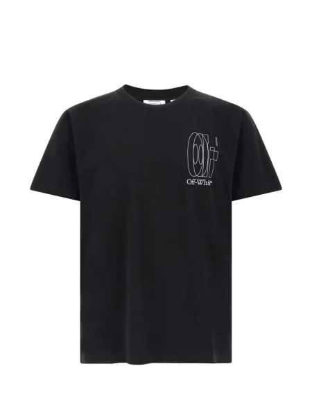 Tricou Off-white cu imagine alb