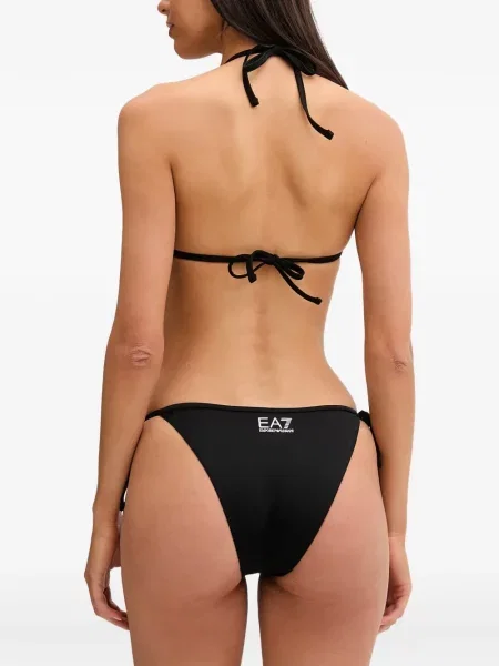 Bikini Ea7 Emporio Armani cu imagine negru