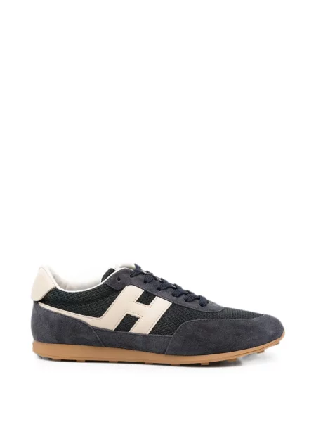Sneakerși Hogan cu autograf albastru