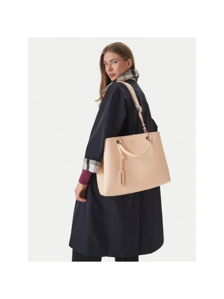 Torebka Emporio Armani beżowa