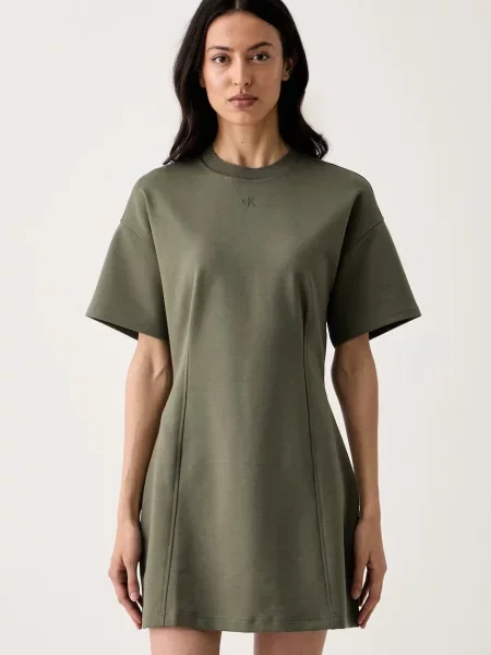 Calvin Klein Jeans rochie verde