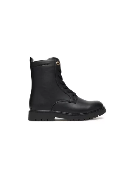 Turistická obuv Tommy Hilfiger Lace-Up Bootie D černá