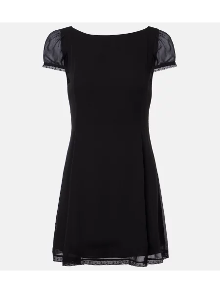 Rochie Posse de mătase negru