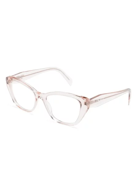 Skaidrios saulės akiniai Prada Eyewear rožinė