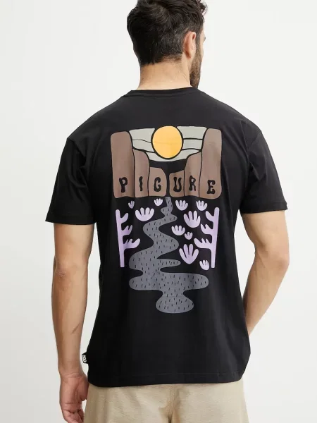 Kratka majica Picture Ouvea črna