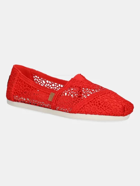 Високи кецове Toms MOROCCAN червено