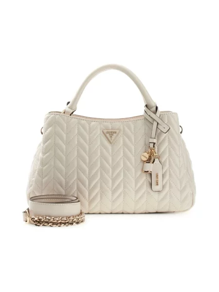 Guess torebka crossbody z imitacji skóry CHERYL beżowa
