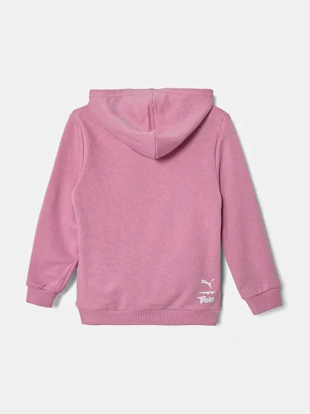 Puma Dětská mikina X TROLLS Hoodie TR růžová