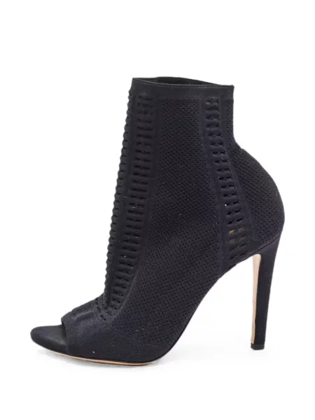 Cizme scurte Gianvito Rossi tricotate negru