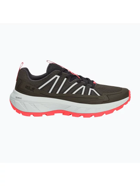 Мъжки туристически обувки Jack Wolfskin Wild Hike Low obsidian moss зелено