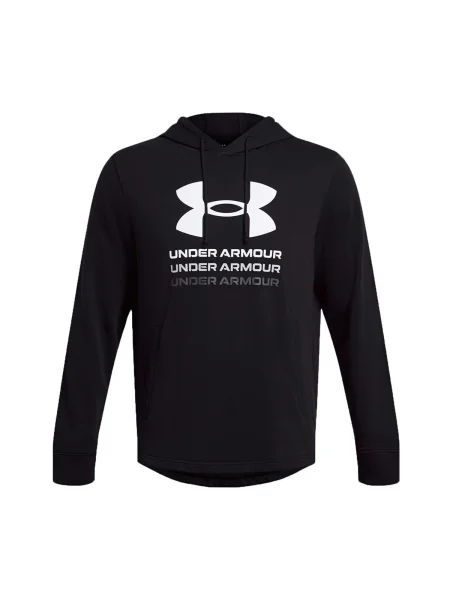 Geacă Under Armour din material terry negru