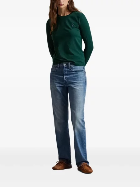 Căciulă Polo Ralph Lauren cu broderie tricotate de costum albastru