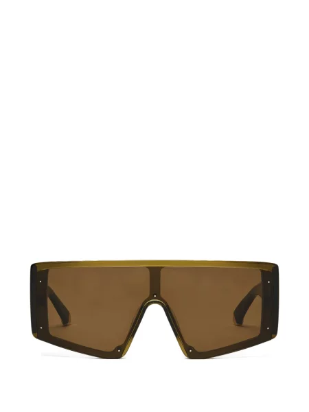 Ochelari de soare Stella Mccartney Eyewear cu imprimeu geometric verde