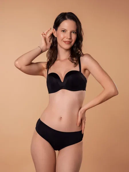 Труси brabrabra поліамід/еластан чорний