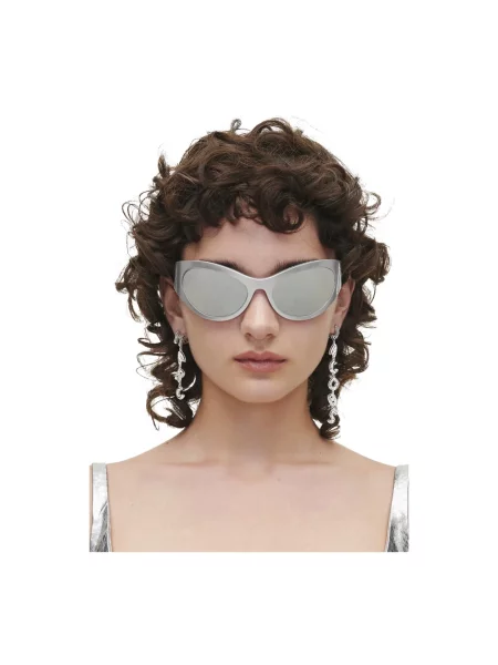 Kolczyki Marc Jacobs szare