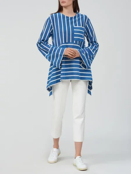 Блуза Goen.j синя