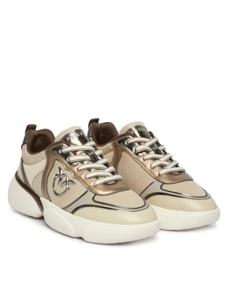 Sneakersy PINKO Alba 03 Biela béžová