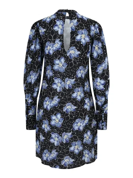 Dorothy Perkins Tall Ruha kék / sárga / fekete / fehér