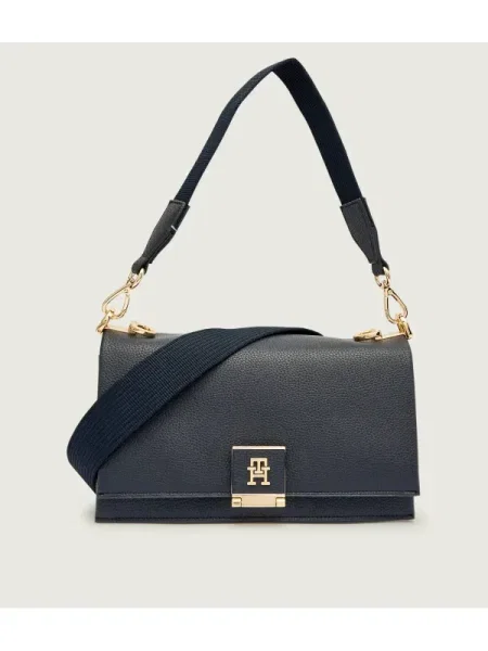 Geanta crossbody Tommy Hilfiger albastru