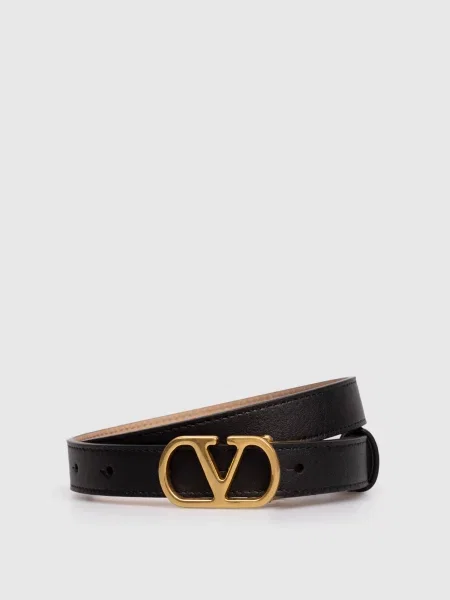 Двосторонній шкіряний VLogo Signature Valentino чорний