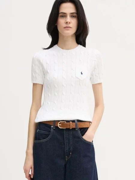 POLO RALPH LAUREN Pulover alb