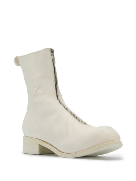 Botine Guidi alb