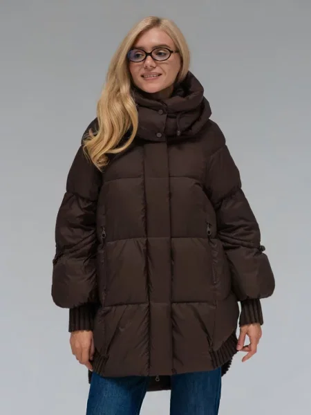 Зимова куртка VIVA WEAR коричневий