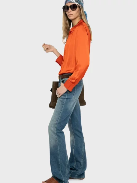 Блуза Zadig&voltaire помаранчева