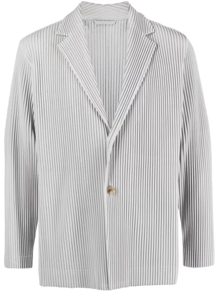 Sacou Homme Plisse Issey Miyake gri