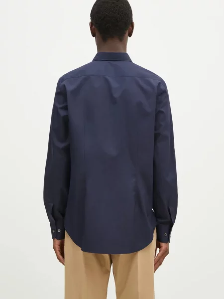 Классическая ошейниковый рубашка Paul Smith синяя