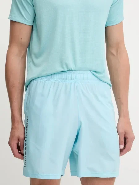 Къс панталон за трениране Under Armour Tech синьо